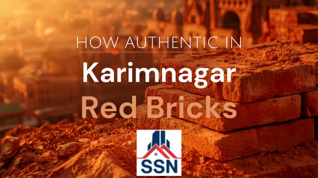 SSN Constructions - Official and Authentic Karimnagar red bricks manufacturer in Hyderabad factory site. Karimnagar Red Brick Supplier