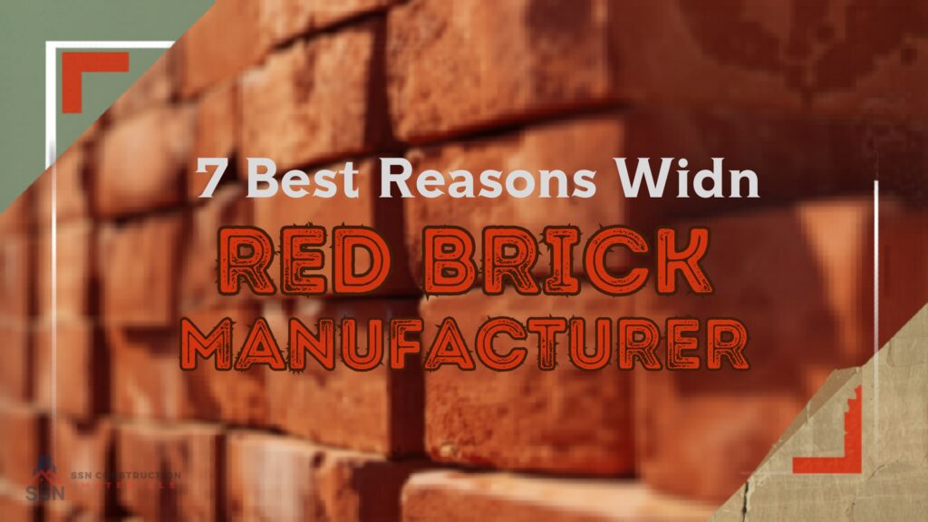 Leading red brick manufacturer in Hyderabad SSN Constructions factory