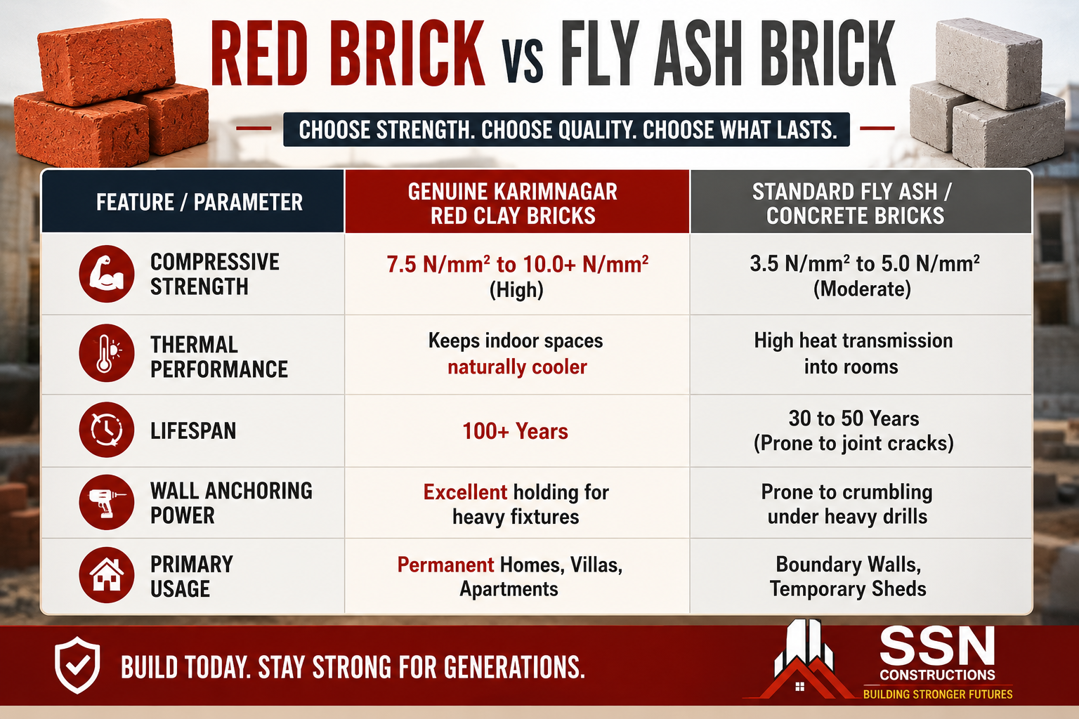 Red Brick Price in Hyderabad Today: Rates & Buying Guide (FAQs)